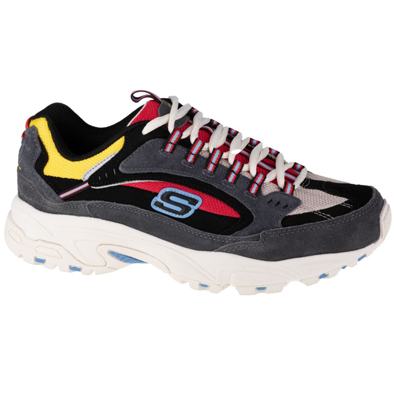 Skechers Stamina-Cutback M 51286-CCRD preto multicolorido