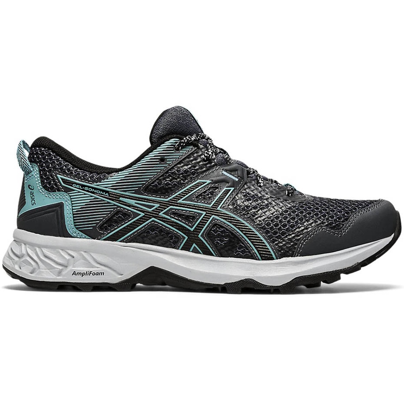 Tênis de corrida feminino Asics Gel Sonoma 5 cinza escuro 1012A568 022