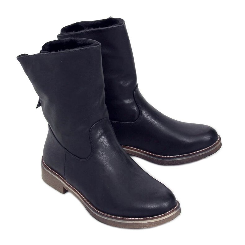 Botas pretas com isolamento espesso Z141 Preto