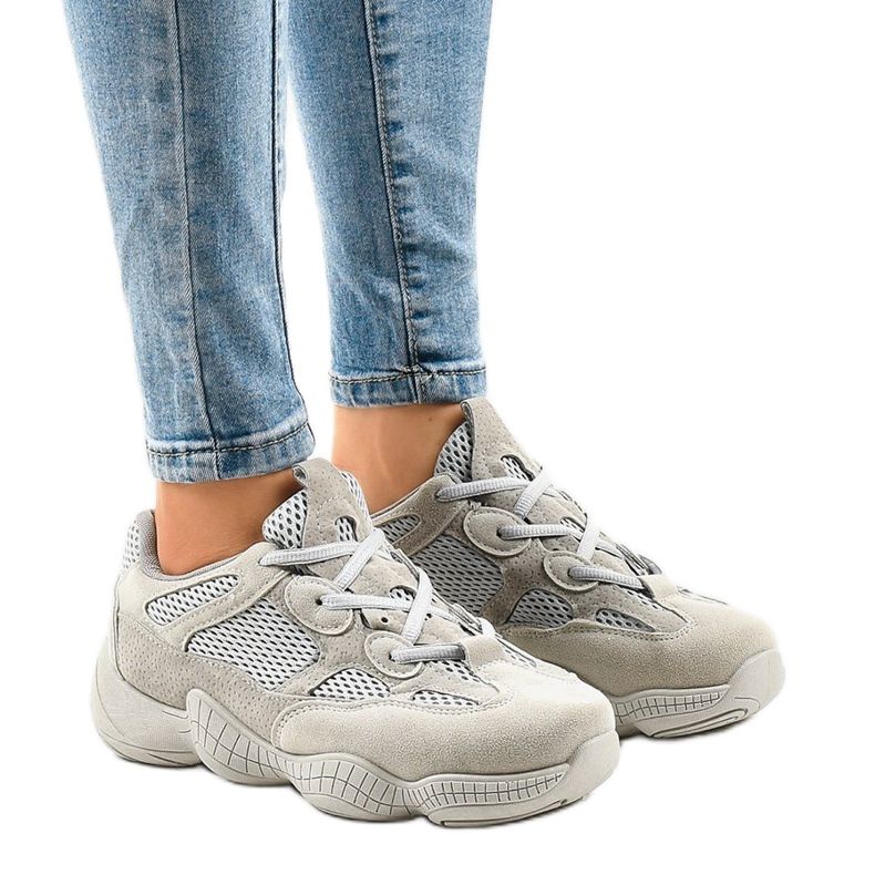 Calçados esportivos cinza MS521-26