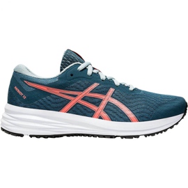 Tênis Asics Patriot 12 Gs Jr 1014A139 400 azul marinho