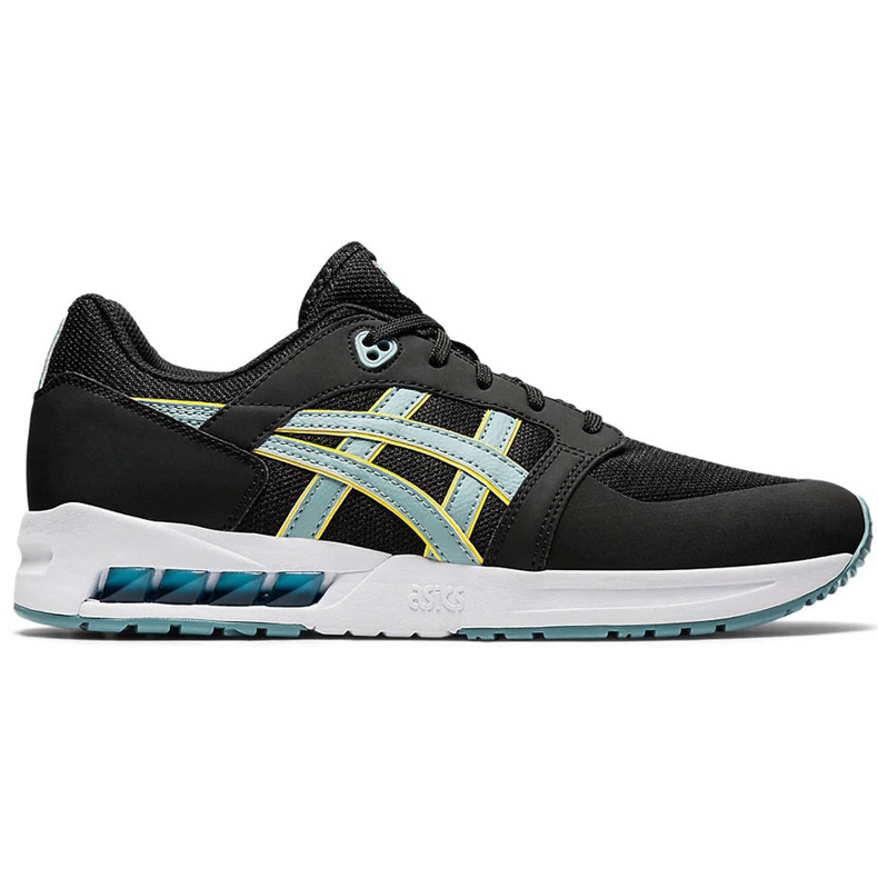 Sapatos masculinos Asics Gelsaga Sou preto e azul 1191A242 003
