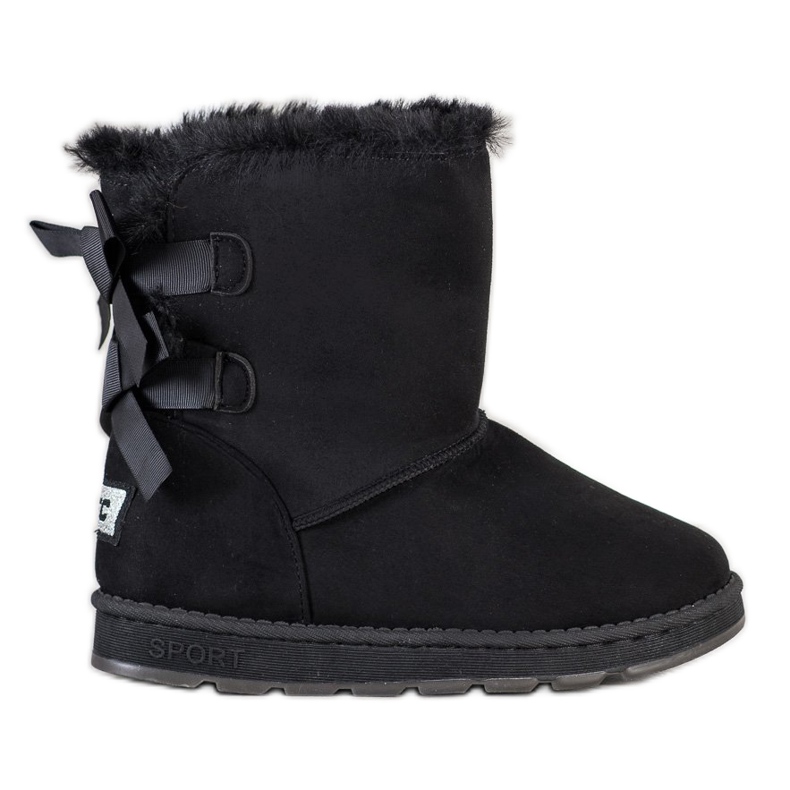 Bona Mukluki Preto com Arcos Bona Mukluki Preto com Arcos