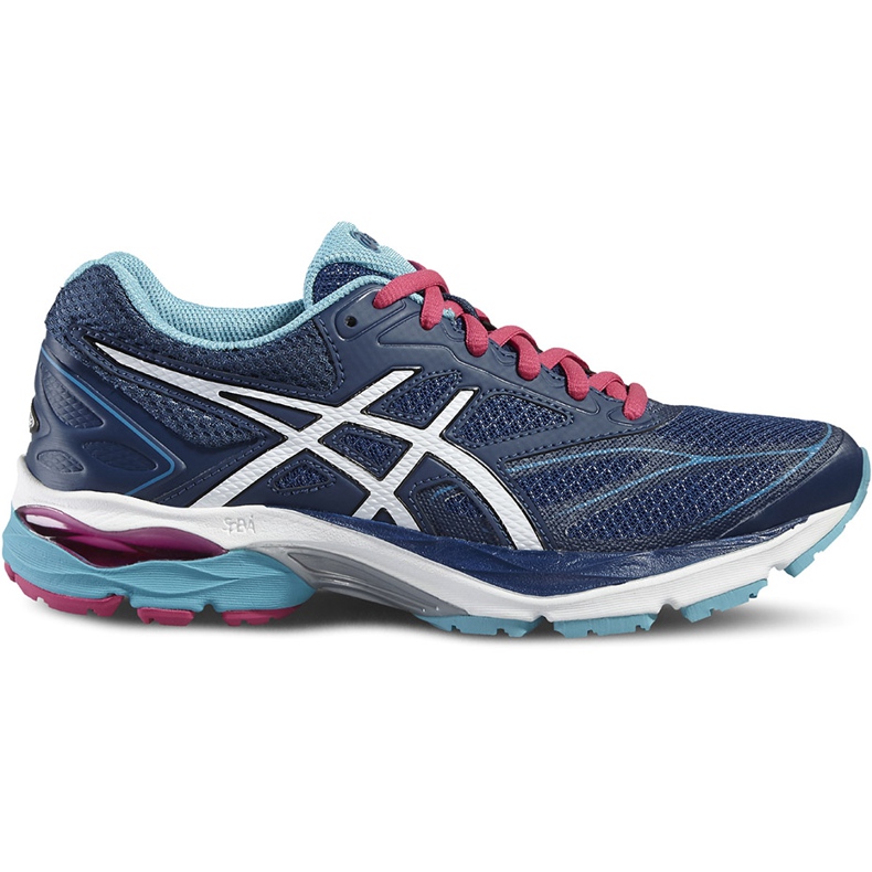 Tênis de corrida feminino Asics Gel-Pulse 8 T6E6N-5801 azul marinho