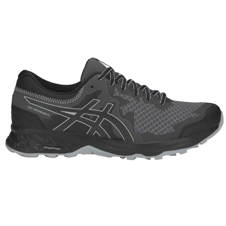 Tênis masculino Asics Gel Sonoma 4 preto e cinza 1011A177 002