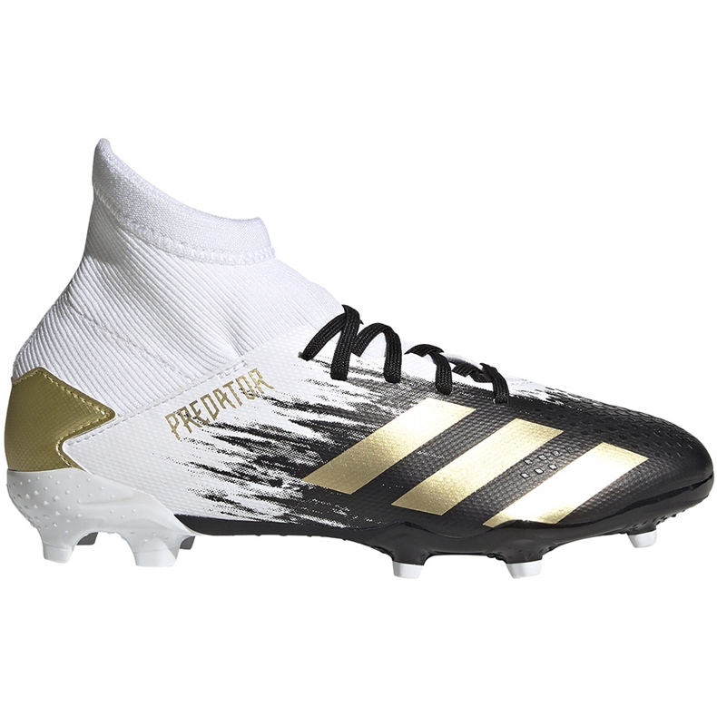 Chuteiras Adidas Predator 20.3 Fg Junior FW9215 branco branco