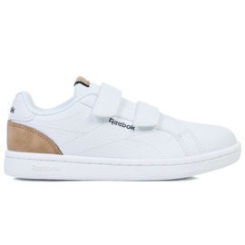 Reebok Royal Comp Cln 2V Jr DV4152 branco vermelho