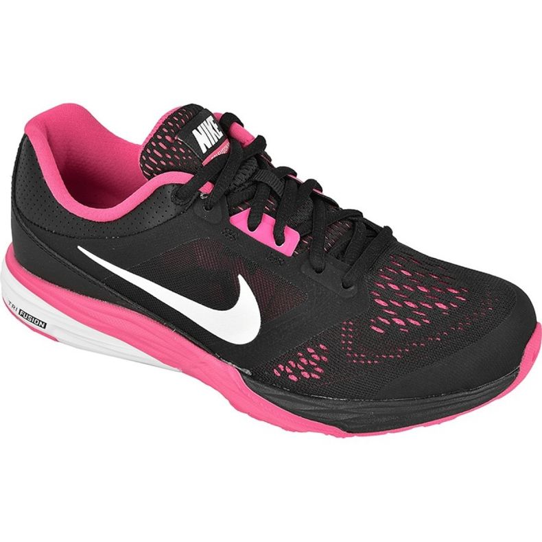 Tênis de corrida Nike Tri Fusion Run W 749176-001 preto rosa