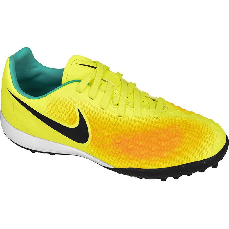 Chuteiras Nike Magista Opus Ii Tf Jr 844421-708 amarelo amarelos