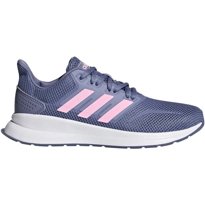 Tênis de corrida infantil Adidas Falcon K violet F36541 tolet