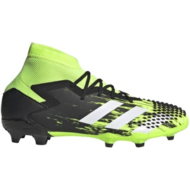 Chuteiras Adidas Predator Mutator 20.1 Fg Junior verde-preto EH3017
