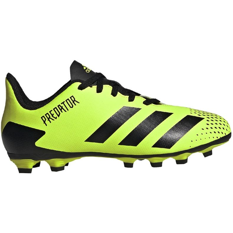 Chuteiras Adidas Predator 20.4 FxG Junior verde-preto EH3037