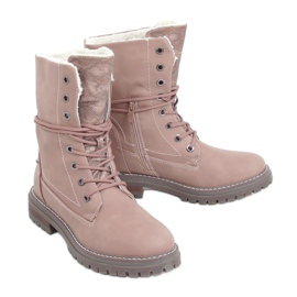 Trabalhadores com cordões rosa 4667 Rosa