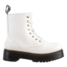 SHELOVET Botas quentes na plataforma branco SHELOVET Botas quentes na plataforma branco