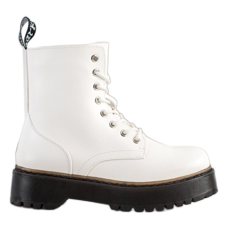 SHELOVET Botas quentes na plataforma branco