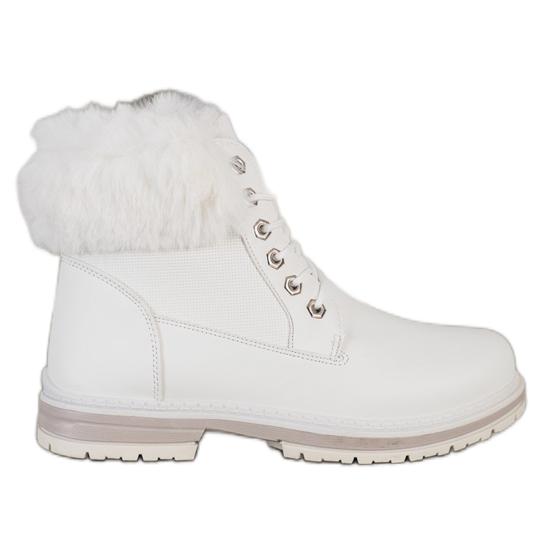 SHELOVET Caçadores Brancos Com Pele