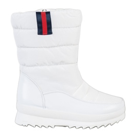 SHELOVET Botas de neve brancas branco