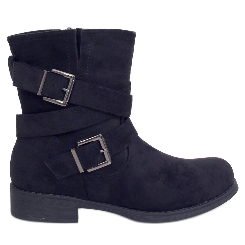 Botas pretas femininas pretas 8037-PA pretas preto