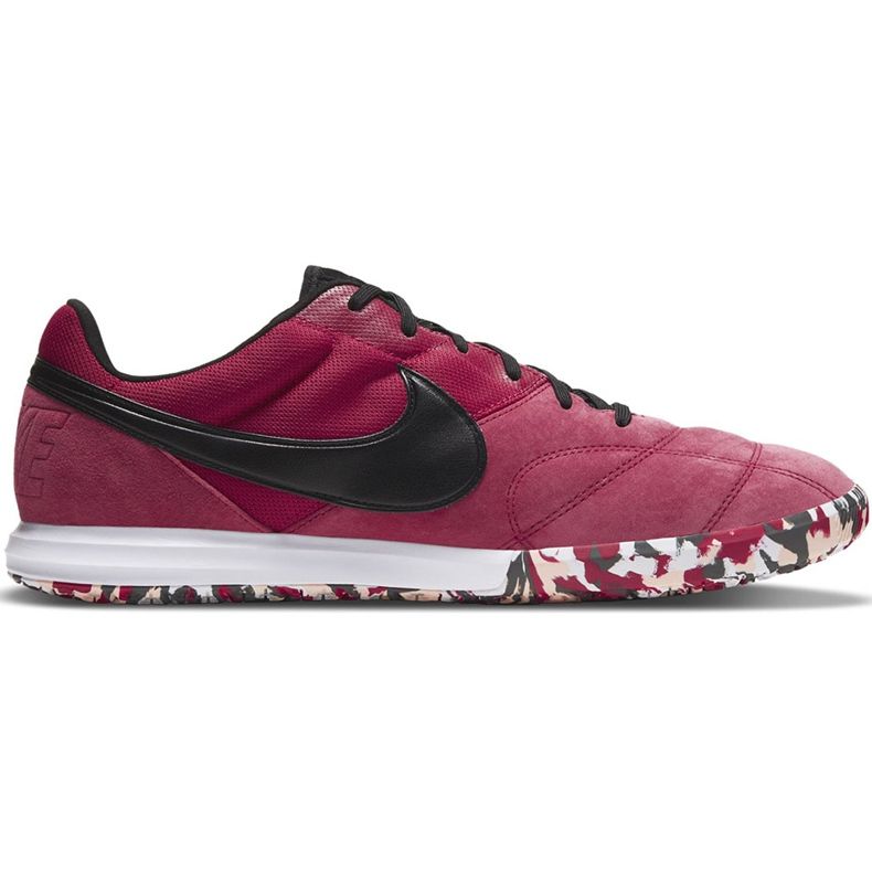 Tênis de futebol Nike Premier Ii Sala Ic Borgonha AV3153 608 clarete vermelho