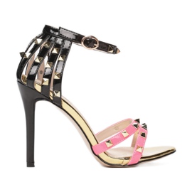 Vices Vícios 1420-23 Fuchsia 36 41 preto rosa Vices Vícios 1420-23 Fuchsia 36 41 preto rosa