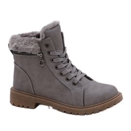 Caçadores cinza botas isoladas Dorfir