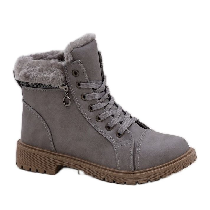 Caçadores cinza botas isoladas Dorfir