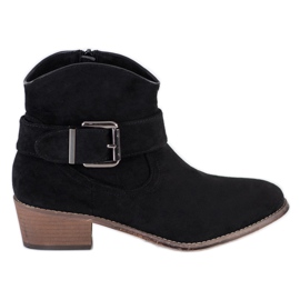 SHELOVET Botas Elegantes Com Fivela preto SHELOVET Botas Elegantes Com Fivela preto