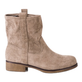 Seastar Botas de camurça deslizantes marrom