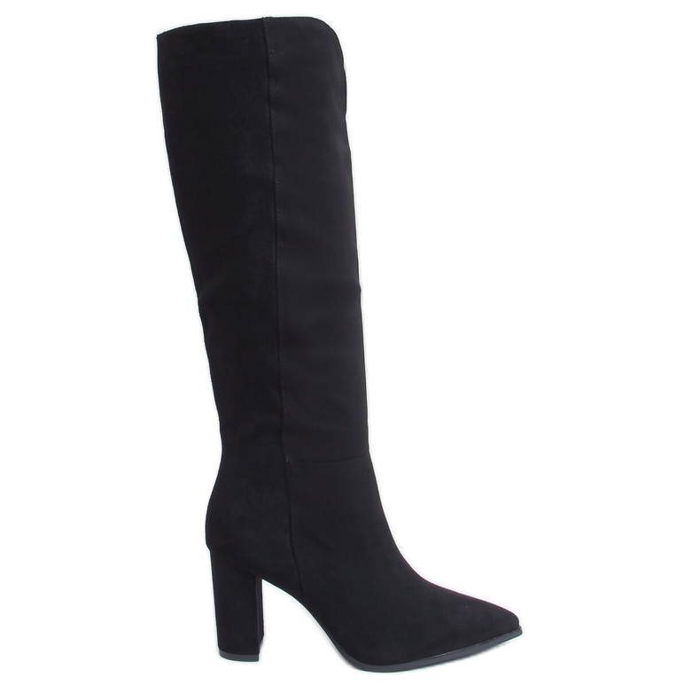 Botas clássicas com recorte preto RB89P Preto