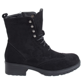 Trabalhadores FR215 Black camurça preta preto