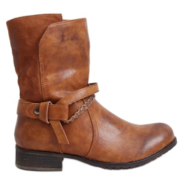 Camel F3163 Camel botas femininas castanho