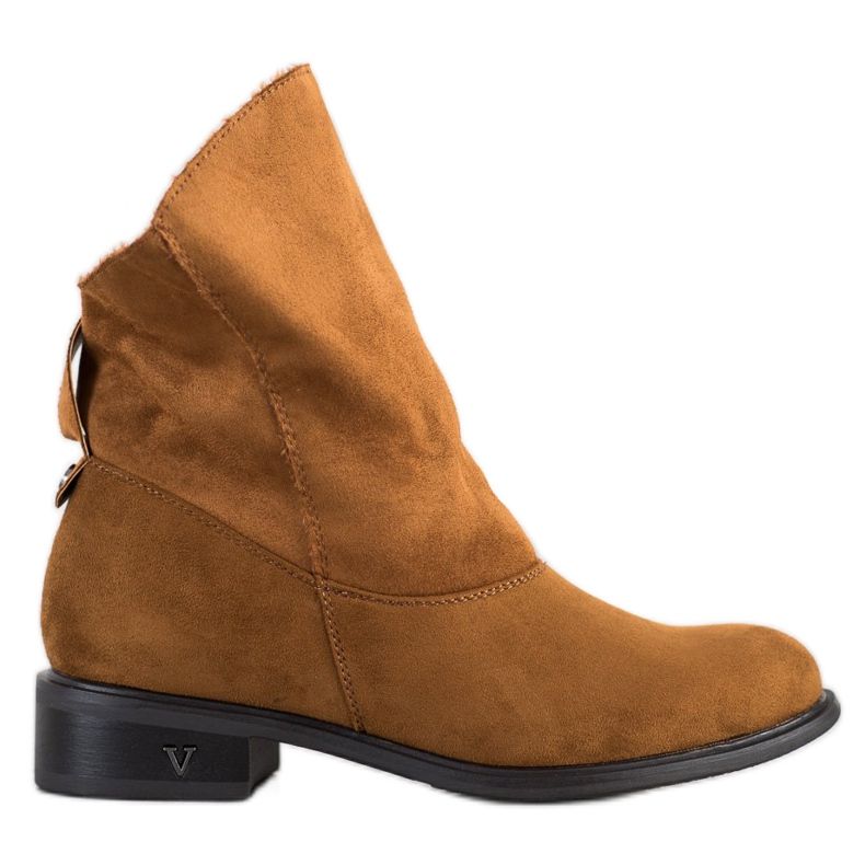 Weide Botas com cano largo castanho amarelo