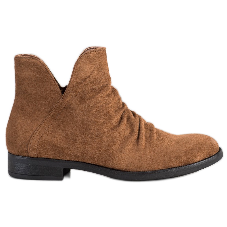 Seastar Botinhas de camurça casual castanho