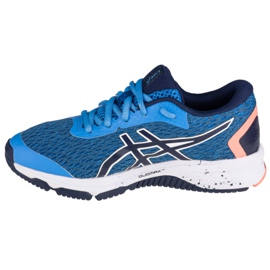Sapatos Asics GT-1000 9 Gs W 1014A150-401 branco azul