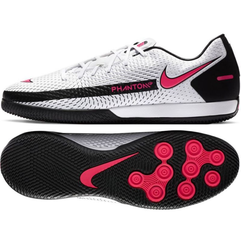 Chuteira Nike Phantom Gt Academy Ic CK8467 160 multicolorido branco Chuteira Nike Phantom Gt Academy Ic CK8467 160 multicolorido branco