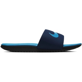 Nike Kawa Slide azul marinho-azul 819 352 402 slides infantis Nike Kawa Slide azul marinho-azul 819 352 402 slides infantis