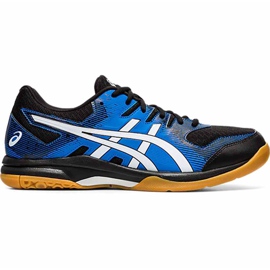 Tênis masculino de voleibol Asics Gel-Rocket 9 azul-preto 1071A030 002