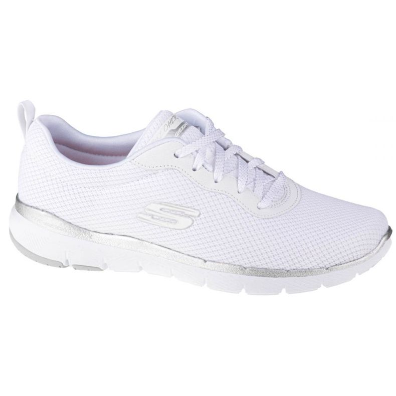 Skechers Flex Appeal 3.0 W 13070-WSL branco prata