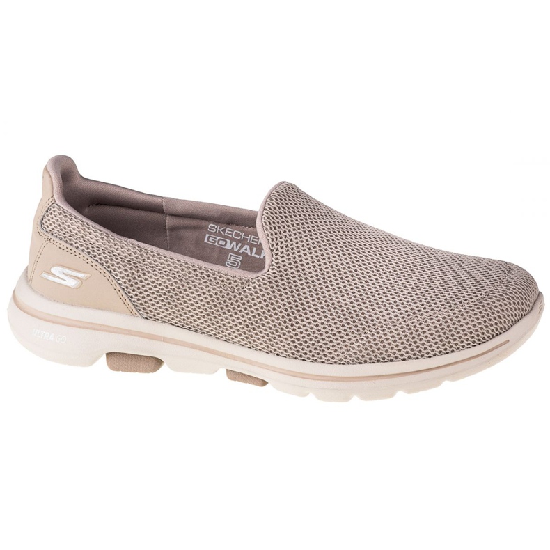 Sapatos Skechers Go Walk 5 W 15901-TPE bege Sapatos Skechers Go Walk 5 W 15901-TPE bege