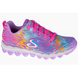 Skechers Skech-Air-Wild Jumpz Jr 84555L-LVMT roxo rosa multicolorido