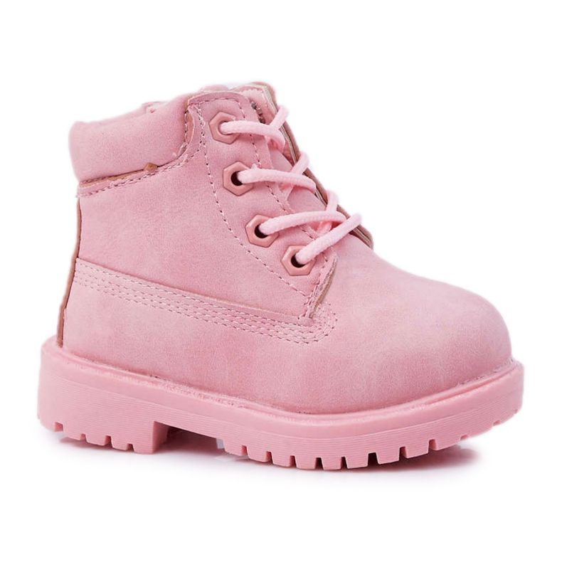 FRROCK Trappers Botas Infantis Dexter Rosa Pó FRROCK Trappers Botas Infantis Dexter Rosa Pó