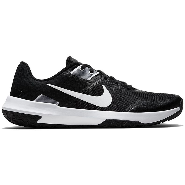 Sapatos masculinos Nike Varisty Compete Tr 3 preto e branco CJ0813 001
