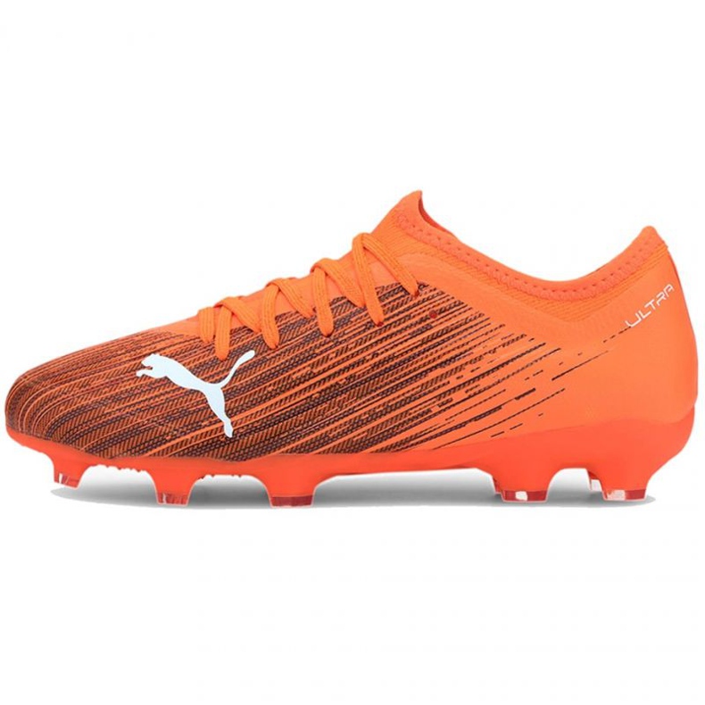 Chuteiras Puma Ultra 3.1 Fg Ag Jr 106098 01 multicolor, laranja laranjas e tintos Chuteiras Puma Ultra 3.1 Fg Ag Jr 106098 01 multicolor, laranja laranjas e tintos
