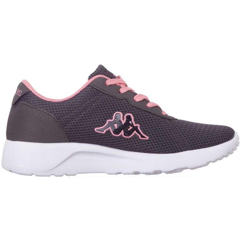Sapatos femininos Kappa Tunes W cinza-rosa 242195W 1672