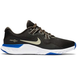 Sapato masculino Nike Renew Retaliation Tr 2 CK5074 003 bege castanho preto