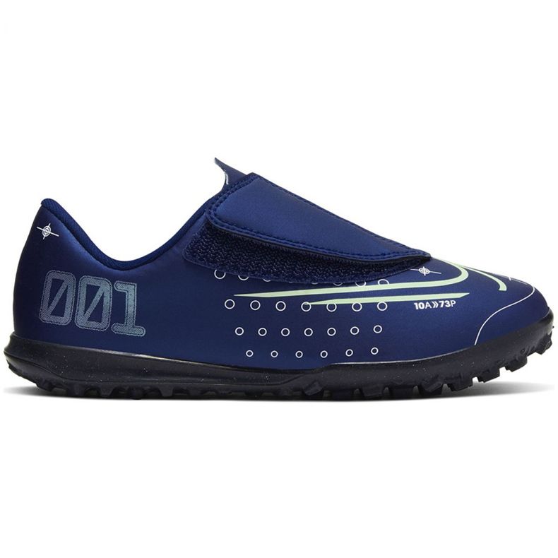 Chuteiras Nike Mercurial Vapor 13 Club Mds Tf Ps (V) Jr CJ1180-401 azul marinho Chuteiras Nike Mercurial Vapor 13 Club Mds Tf Ps (V) Jr CJ1180-401 azul marinho