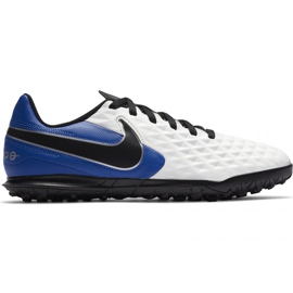 Chuteiras Nike Tiempo Legend 8 Club Tf Jr AT5883 104 preto, azul, branco branco