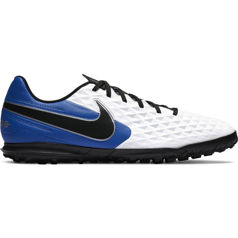 Chuteiras Nike Tiempo Legend 8 Club Tf M AT6109 104 preto, azul, branco branco