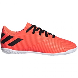 Chuteiras Adidas Nemeziz 19.4 In Jr EH0506 multicolorido laranjas e tintos