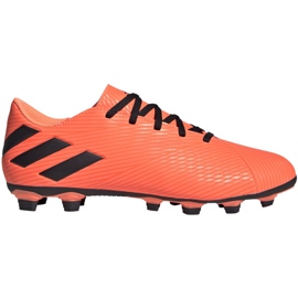 Chuteiras Adidas Nemeziz 19.4 FxG M EH0302 multicolorido laranja